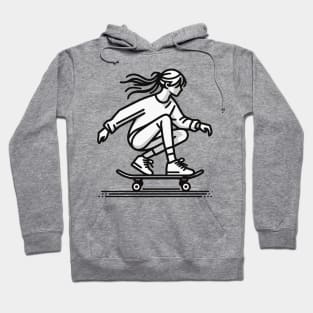 Skater Girl Hoodie